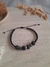 pulsera hilo y piedras plata 925 - tienda online