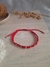 pulsera hilo rojo y plata 925 - Ninah joyas