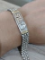 Pulsera plata y oro chapa con guarda unisex - Ninah joyas