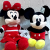 Casal de Pelúcia Mickey e Minnie P