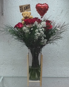 Arranjo de Rosas com Margarida