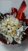 Buquê de Ferrero Rocher