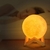 Luminária Lua Cheia 3d Abajur Touch 15cm Núcleos Quarto Galáxia Universo Deco