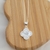 Conjunto de Trevo na Madrepérola Prata 925 - Marquesa Joia