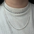 Corrente Choker Laminada Prata 925 - comprar online