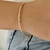 Bracelete Aro Rígido Banhado a Ouro - comprar online