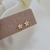 Brinco Estrela Cravejada Banhado a Ouro