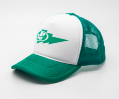 Boné Trucker verde - suicide fuck wear