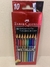 Lápis de cor Faber - Castell - 10 ecolápis METALLIC