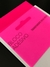 Bloco Adesivo Transparente Rosa Neon Maxprint - 50 folhas na internet