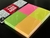 Blocos Adesivos Coloridos Yin’s- 4x100 folhas