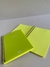 Caderno pequeno Tilibra - NEON VERDE LIMA na internet