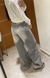 Denim Grey | Wide leg