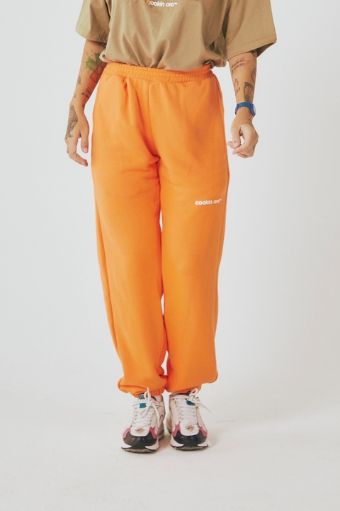 Pant Big Logo Orange