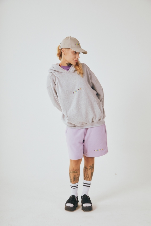 Short Big Logo Lilac