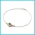 Pulsera Maciza Centro Estampa Redonda (8mm)