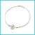 Pulsera Maciza Centro Flor N°1