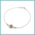 Pulsera Maciza Centro Hexágono