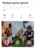 2021 novos relógios inteligentes masculinos com tela sensível ao toque complet - wdcshop