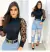 Blusa Feminina manga longa tule POA gola alta tendência feminina - comprar online