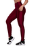 Calça Legging Poliamida 3D Cirrê Fitness Academia ou Dia a Dia Cintura Alta Pr - WEBER DIVINO CORREA