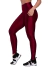 Calça Legging Poliamida 3D Cirrê Fitness Academia ou Dia a Dia Cintura Alta Pr - WEBER DIVINO CORREA