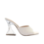 Tamanco MyShoes Salto Vinil Transparente