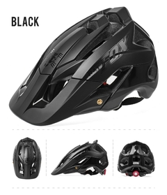 Imagem do BATFOX Capacete de bicicleta MTB feminino masculino Capacete adulto de ciclismo