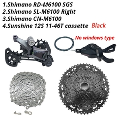 Grupo Shimano Deore M6100 1x12 velocidades 12 velocidades Alavanc na internet
