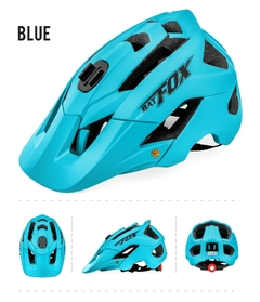 Imagem do BATFOX Capacete de bicicleta MTB feminino masculino Capacete adulto de ciclismo