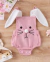 Romper Bebê Coelhinha da Páscoa Rosa - comprar online