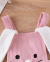 Romper Bebê Coelhinha da Páscoa Rosa