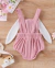 Romper Bebê Coelhinha da Páscoa Rosa - LOJABABYGOLD