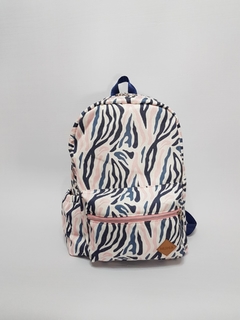 Mochila modelo A4 cebra