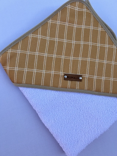Toallon cuadro BEIGE - comprar online