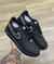 Nike Air Force 1 Preto Contorno Branco
