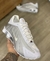 Tênis Nike Shox R4 Branco/Cinza

