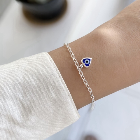 PULSEIRA OLHO GREGO CORAÇÃO - comprar online