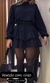 Vestido de babados PRETO - comprar online