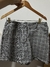 Short saia GG quadriculado PRETO - comprar online
