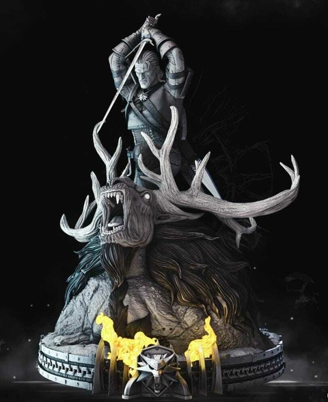 Estatua Geralt de Rivia - comprar online