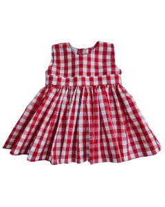 Vestido Xadrez Vermelho