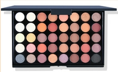 40 Cores Paleta De Sombras Cosméticos Conjunto De Maquiagem Glitter Nude Fashio na internet