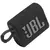 Caixa de Som Portátil J B L GO 3 a prova d'água Preto - Preto