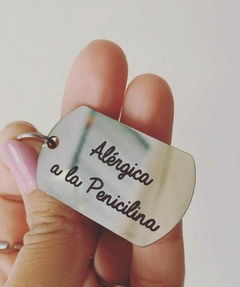 Cadenita Chapita militar - comprar online