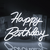 Happy Birthday - Feliz Aniversário neon