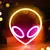 Alien neon Led