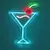 Imagem do Taça Cocktail Cereja neon