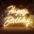 Happy Birthday - Feliz Aniversário Neon