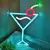 Taça Cocktail Cereja neon - Neon 85
